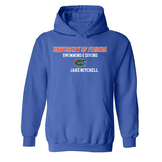 Florida - NCAA Men's Swimming & Diving : Jake Mitchell - Hooded Sweatshirt