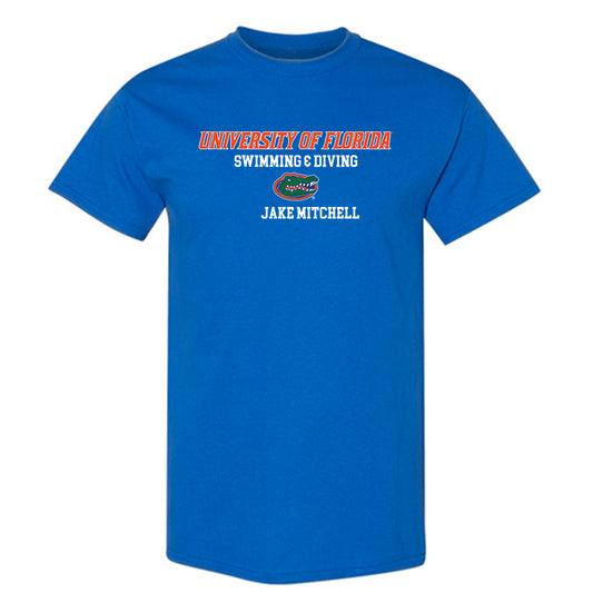 Florida - NCAA Men's Swimming & Diving : Jake Mitchell - T-Shirt