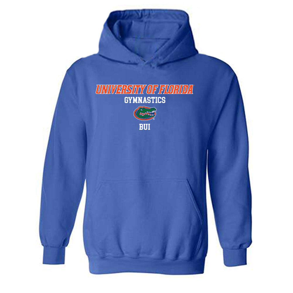 Florida - NCAA Women's Gymnastics : Ly Bui - Classic Shersey Hooded Sweatshirt-0