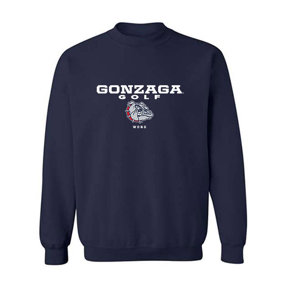 Gonzaga - NCAA Women's Golf : Jasmine Wong - Classic Shersey Crewneck Sweatshirt-0