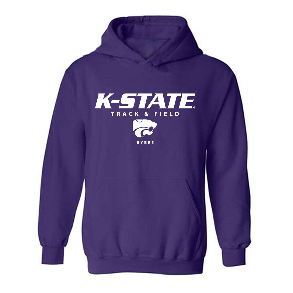 Kansas State - NCAA Women's Track & Field : Claire Bybee - Classic Shersey Hooded Sweatshirt-0
