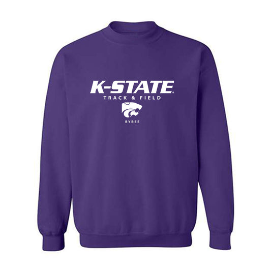 Kansas State - NCAA Women's Track & Field : Claire Bybee - Classic Shersey Crewneck Sweatshirt-0