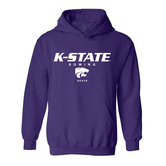 Kansas State - NCAA Women's Rowing : Regan Reker - Classic Shersey Hooded Sweatshirt-0