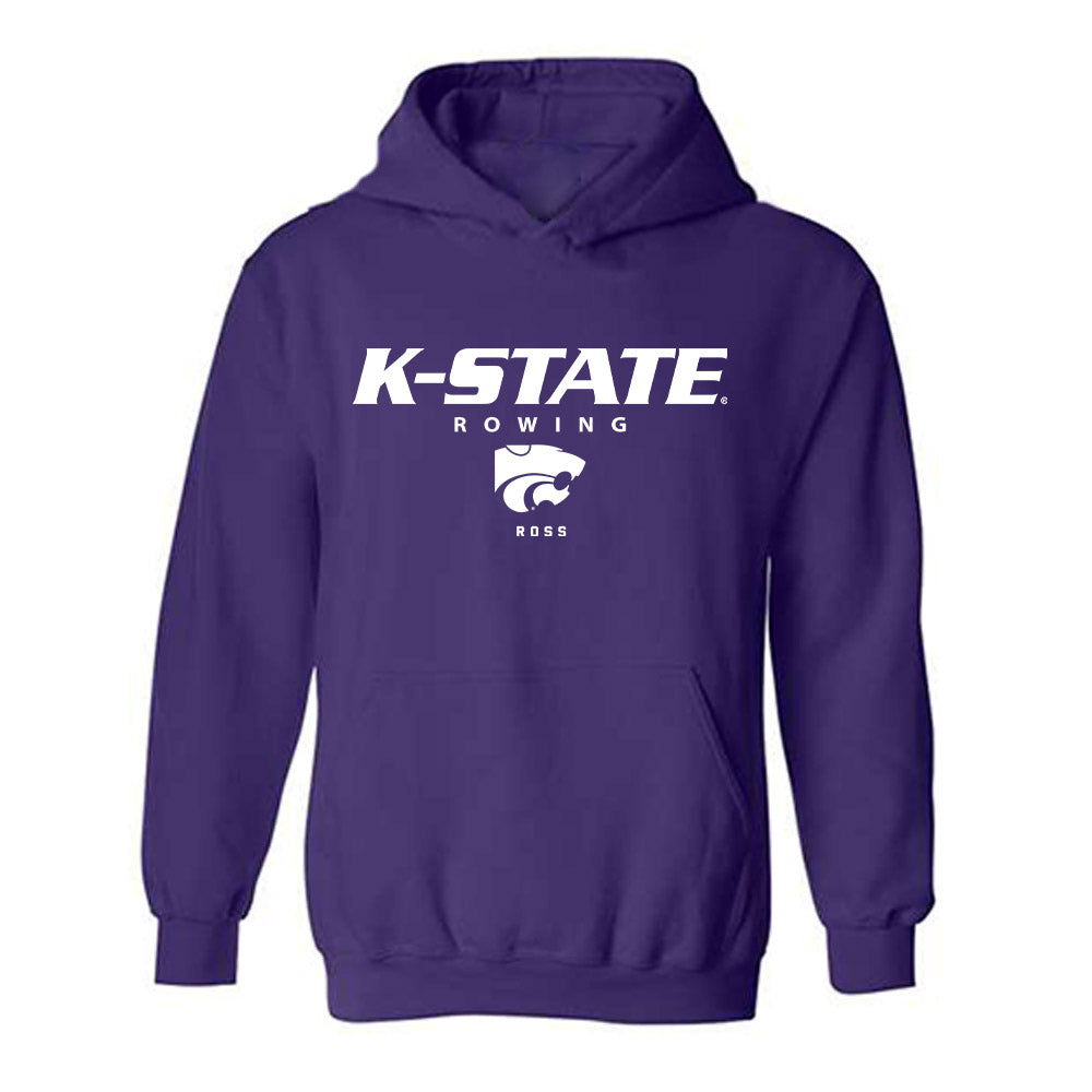 Kansas State - NCAA Women's Rowing : Izzy Ross - Classic Shersey Hooded Sweatshirt-0