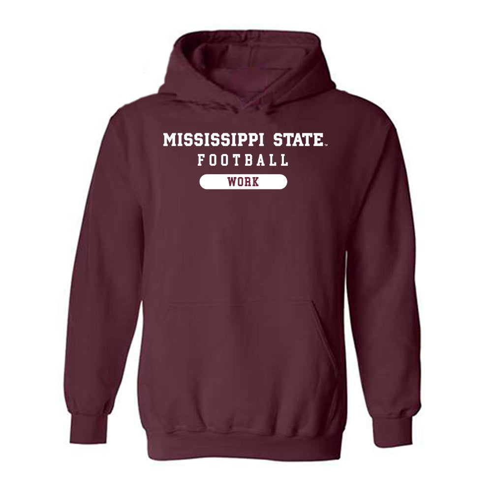 Mississippi State - NCAA Football : Luke Work - Classic Shersey Hooded Sweatshirt-0