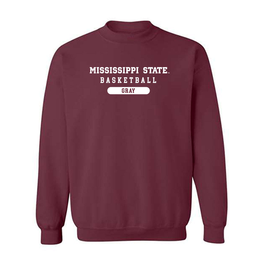 Mississippi State - NCAA Women's Basketball : Nataliyah Gray - Classic Shersey Crewneck Sweatshirt-0