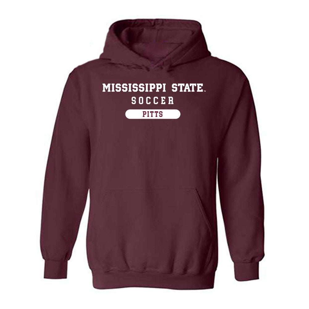 Mississippi State - NCAA Women's Soccer : Ellie Pitts - Classic Shersey Hooded Sweatshirt-0