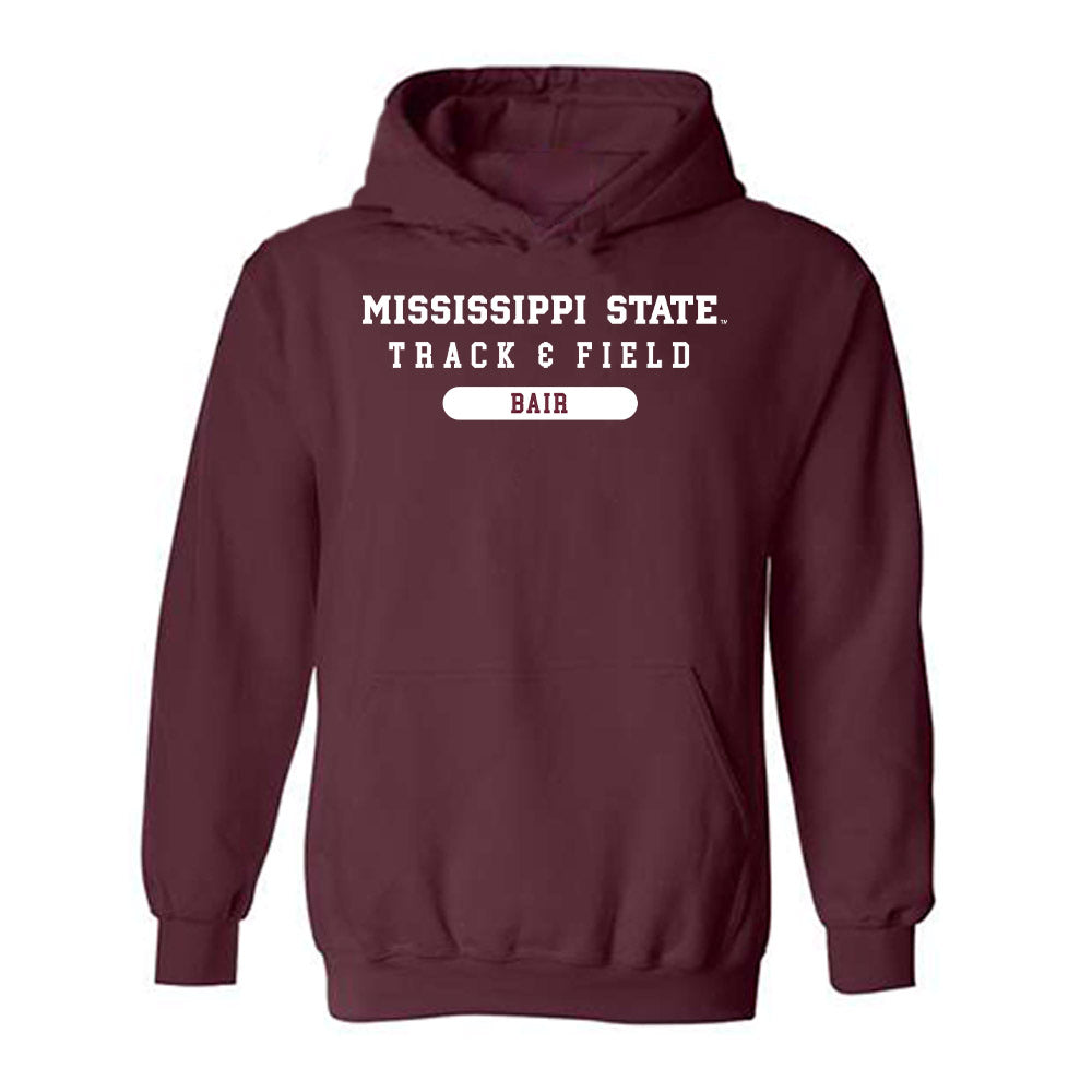 Mississippi State - NCAA Men's Track & Field : Peyton Bair - Classic Shersey Hooded Sweatshirt-0