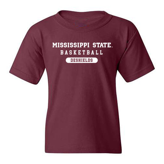 Mississippi State - NCAA Women's Basketball : Denim DeShields - Classic Shersey Youth T-Shirt-0