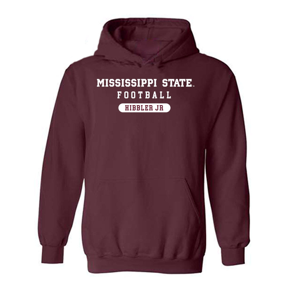 Mississippi State - NCAA Football : Terrance Hibbler Jr - Classic Shersey Hooded Sweatshirt-0