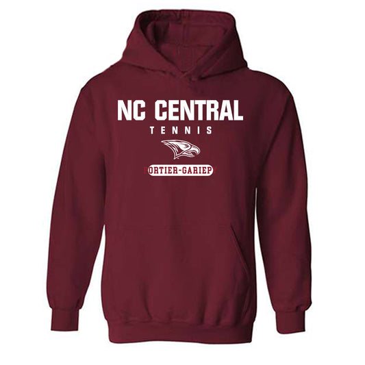 NCCU - NCAA Men's Tennis : Leo Fortier-Gariepy - Hooded Sweatshirt