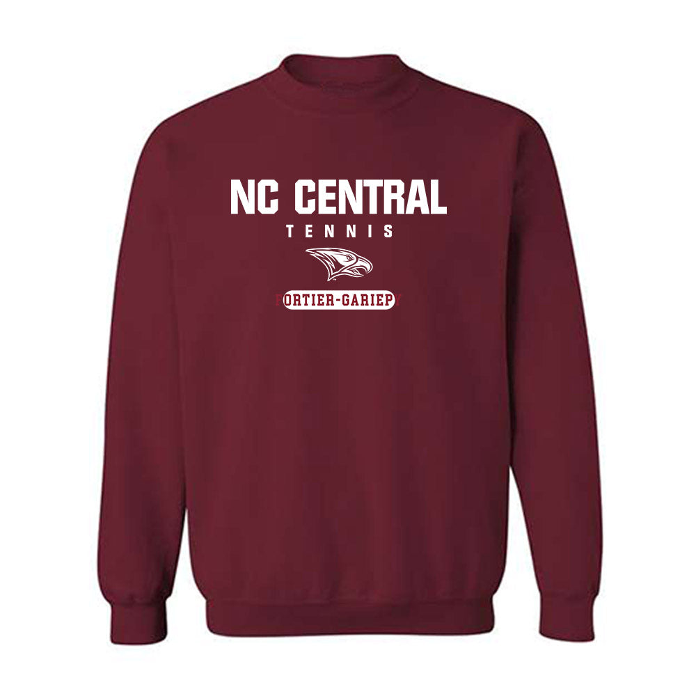 NCCU - NCAA Men's Tennis : Leo Fortier-Gariepy - Crewneck Sweatshirt