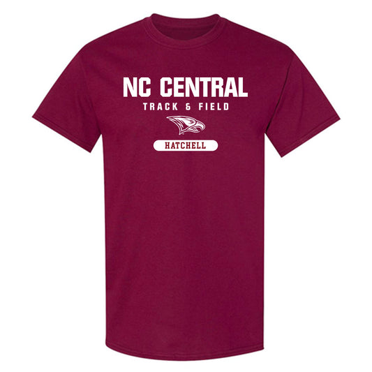 NCCU - NCAA Men's Track & Field : Savon Hatchell - Classic Shersey T-Shirt