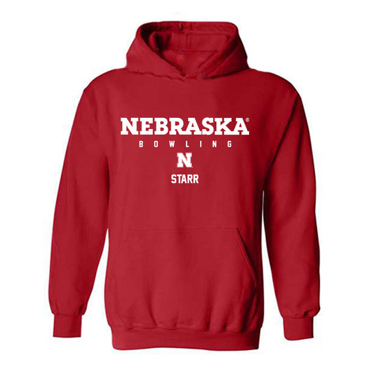 Nebraska - NCAA Women's Bowling : Kayla Starr - Classic Shersey Hooded Sweatshirt-0