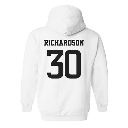 Southern Miss - NCAA Baseball : Cole Richardson - Replica Shersey Hooded Sweatshirt-1