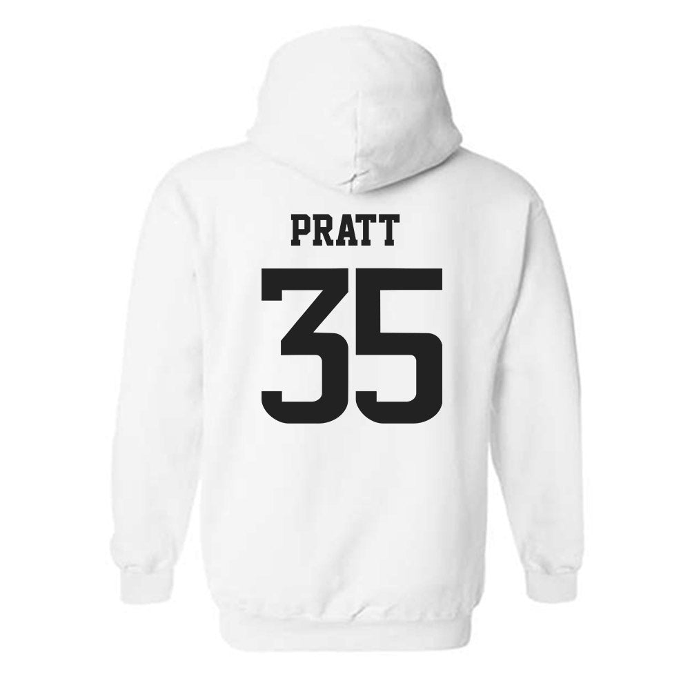 Southern Miss - NCAA Baseball : Logan Pratt - Replica Shersey Hooded Sweatshirt