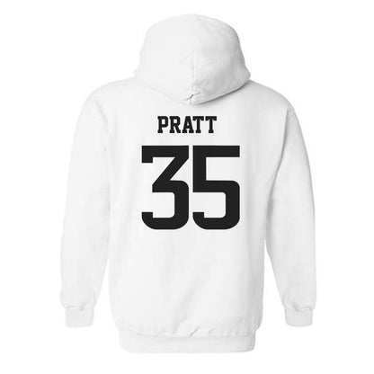 Southern Miss - NCAA Baseball : Logan Pratt - Replica Shersey Hooded Sweatshirt