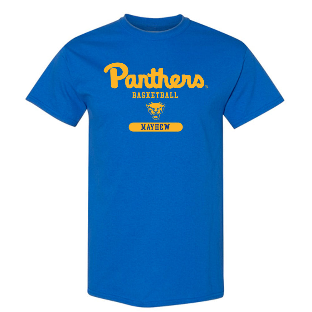 Pittsburgh - NCAA Men's Basketball : Benjamin Mayhew - Classic Shersey T-Shirt-0