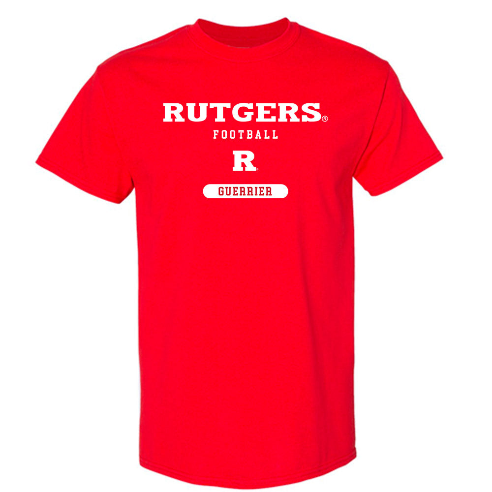 Rutgers - NCAA Football : Edd Guerrier - Classic Shersey T-Shirt-0