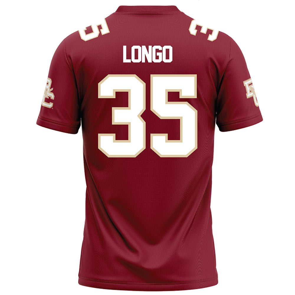 Boston College - NCAA Football : Tim Longo - Maroon Football Jersey-1