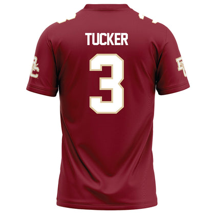 Boston College - NCAA Football : Max Tucker - Maroon Football Jersey-1