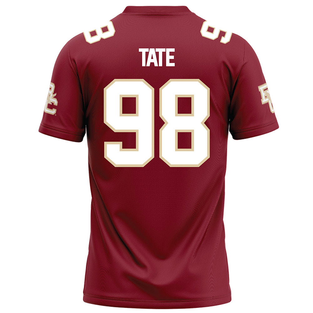 Boston College - NCAA Football : Nigel Tate - Maroon Football Jersey