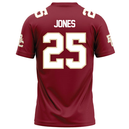 Boston College - NCAA Football : Jamareeh Jones - Maroon Football Jersey