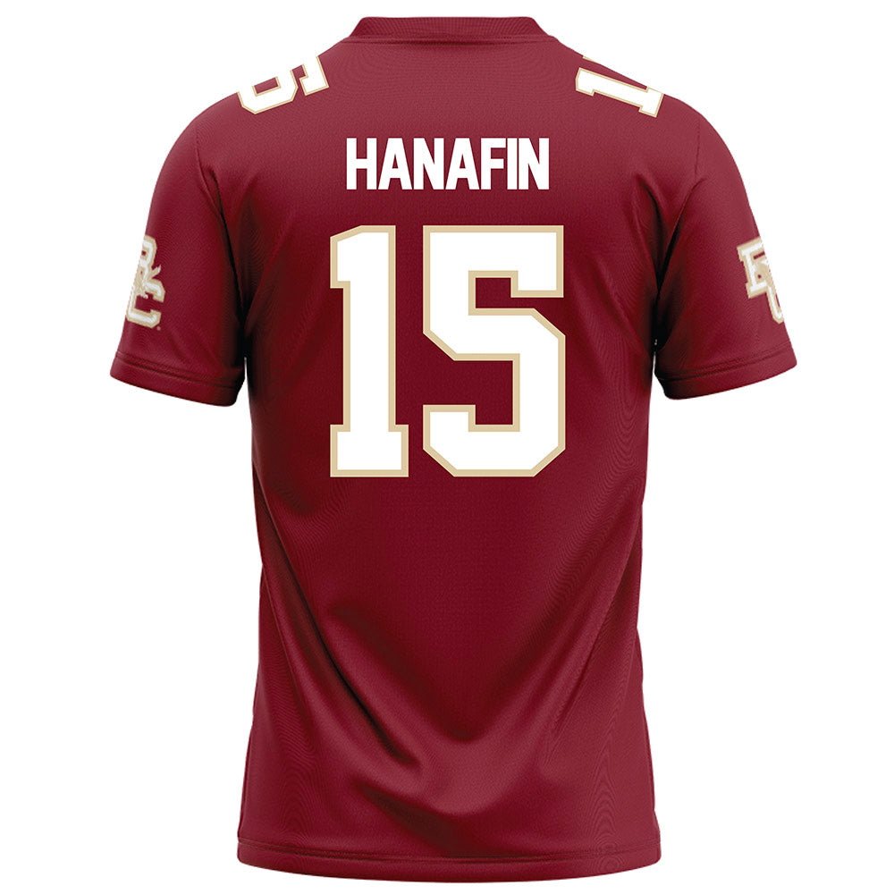 Boston College - NCAA Football : Shane Hanafin - Maroon Football Jersey