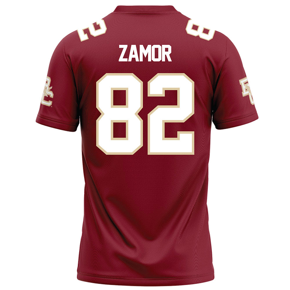 Boston College - NCAA Football : Ismael Zamor - Maroon Football Jersey