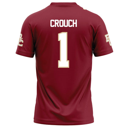 Boston College - NCAA Football : Daveon Crouch - Maroon Football Jersey-1