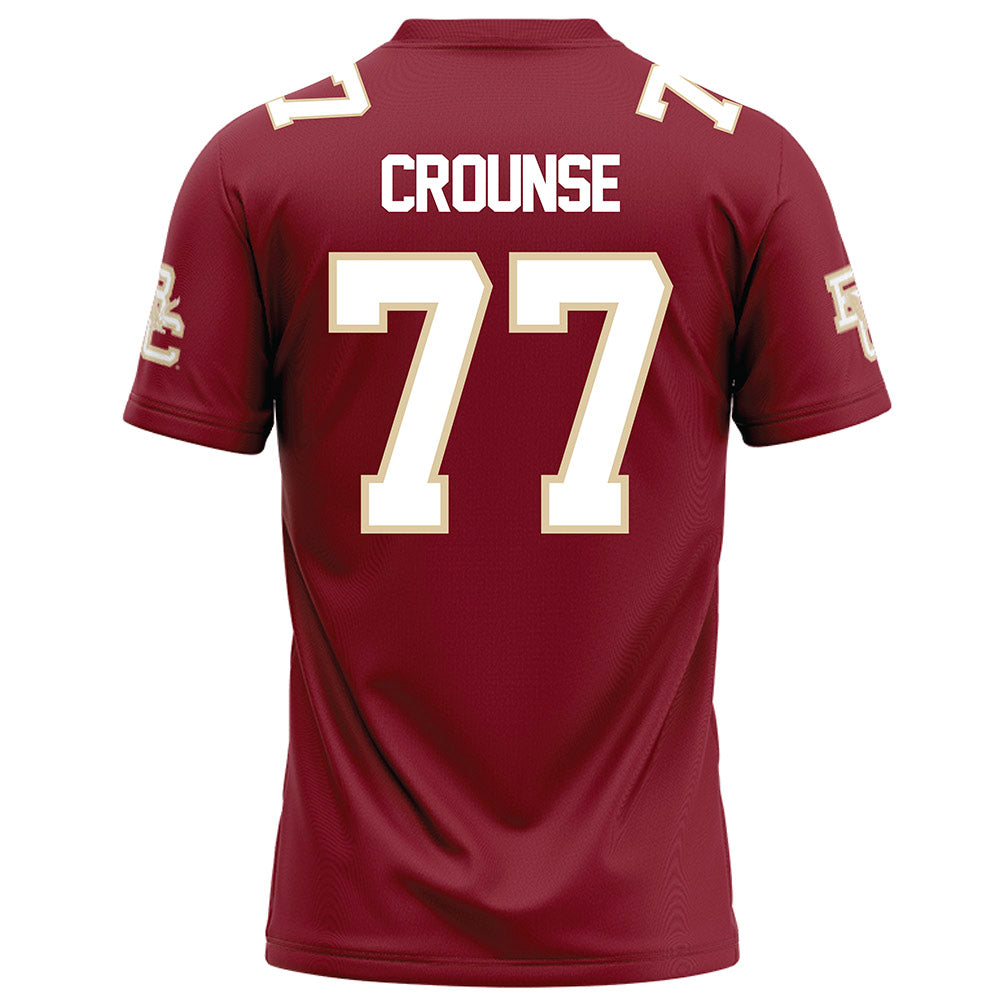 Boston College - NCAA Football : Michael Crounse - Maroon Football Jersey