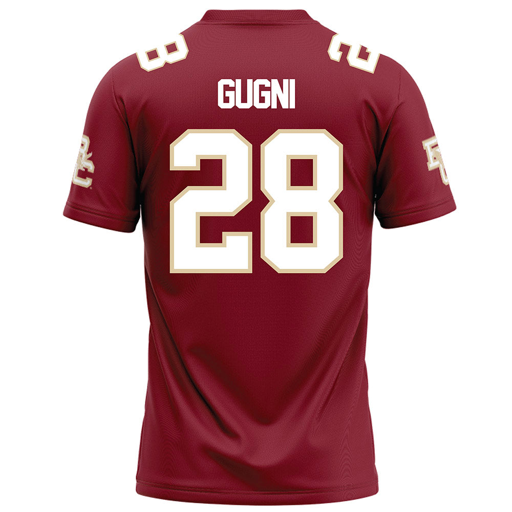 Boston College - NCAA Football : Jackson Gugni - Maroon Football Jersey