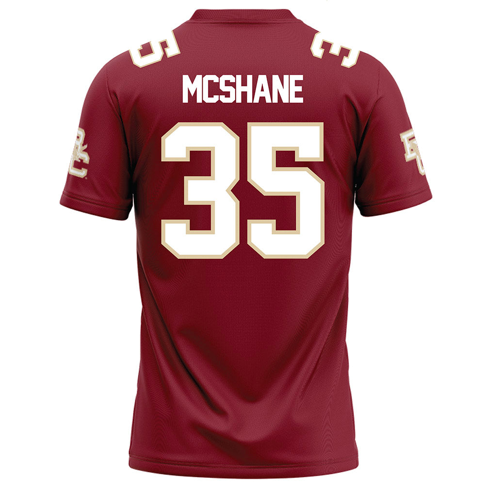 Boston College - NCAA Football : Ashton McShane - Maroon Football Jersey