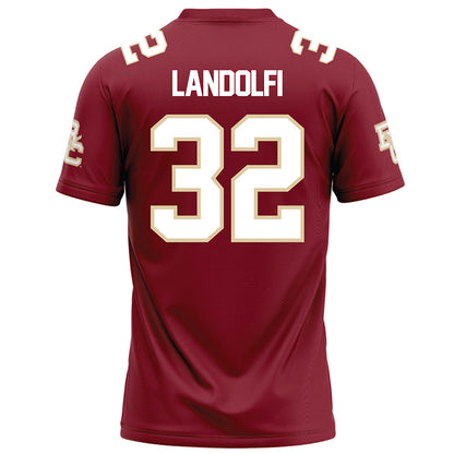 Boston College - NCAA Football : Michael Landolfi - Maroon Football Jersey