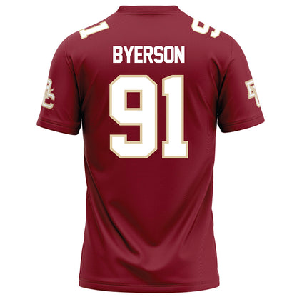 Boston College - NCAA Football : Makai Byerson - Maroon Football Jersey-1