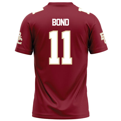 Boston College - NCAA Football : Lewis Bond - Maroon Football Jersey