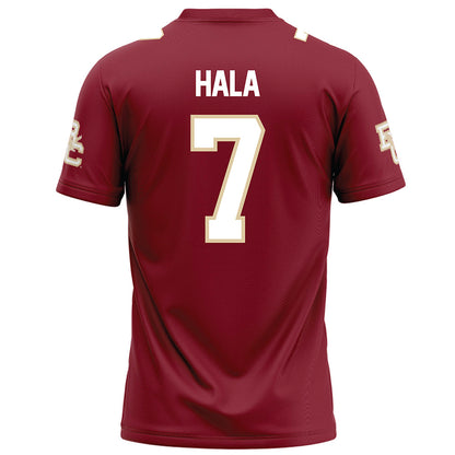 Boston College - NCAA Football : Sione Hala - Maroon Football Jersey