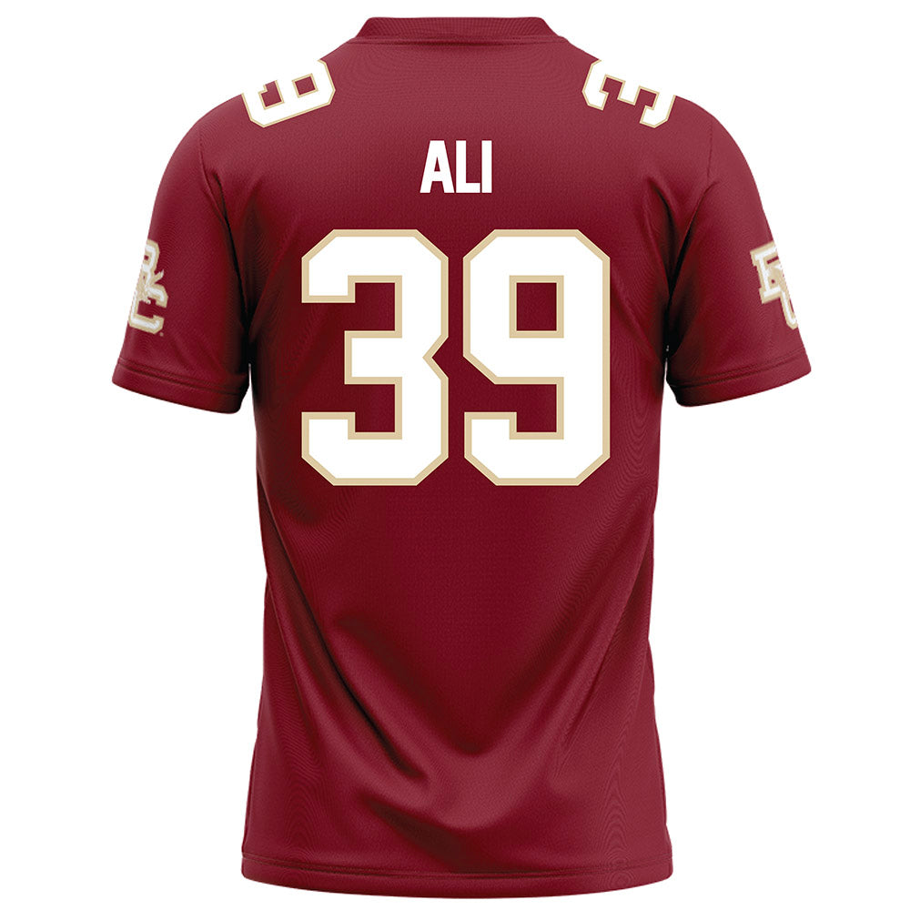 Boston College - NCAA Football : Kahlil Ali - Maroon Football Jersey