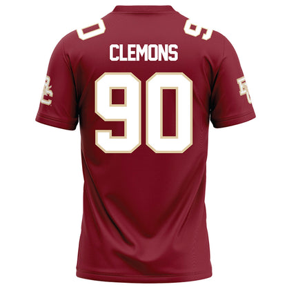 Boston College - NCAA Football : Ty Clemons - Maroon Football Jersey