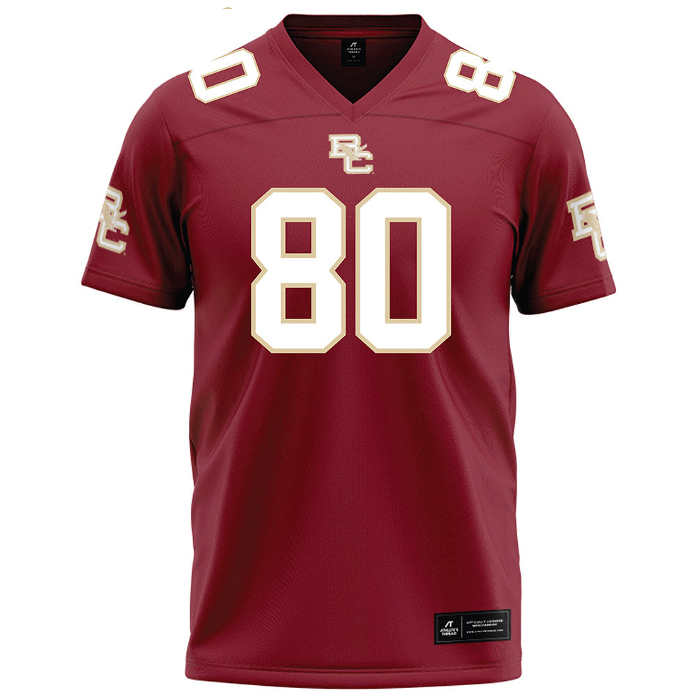 Boston College - NCAA Football : Martin Laham - Maroon Football Jersey