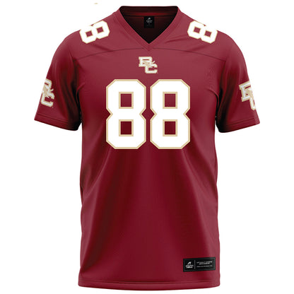 Boston College - NCAA Football : Dawson Pough - Maroon Football Jersey-0