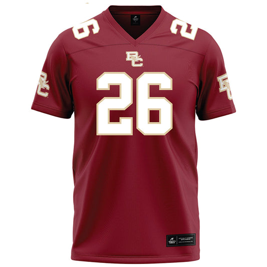 Boston College - NCAA Football : Datrell Jones - Maroon Football Jersey