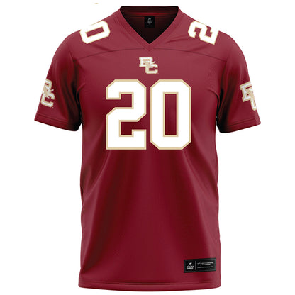 Boston College - NCAA Football : Alex Broome - Maroon Football Jersey