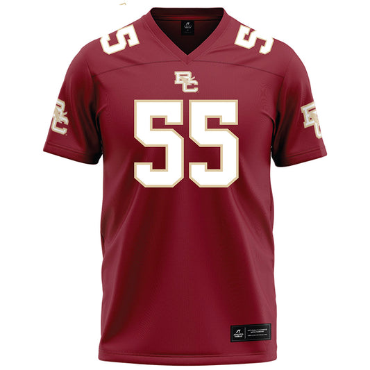 Boston College - NCAA Football : Robert Smith IV - Maroon Football Jersey-0