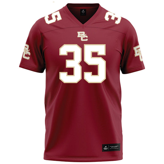 Boston College - NCAA Football : Ashton McShane - Maroon Football Jersey