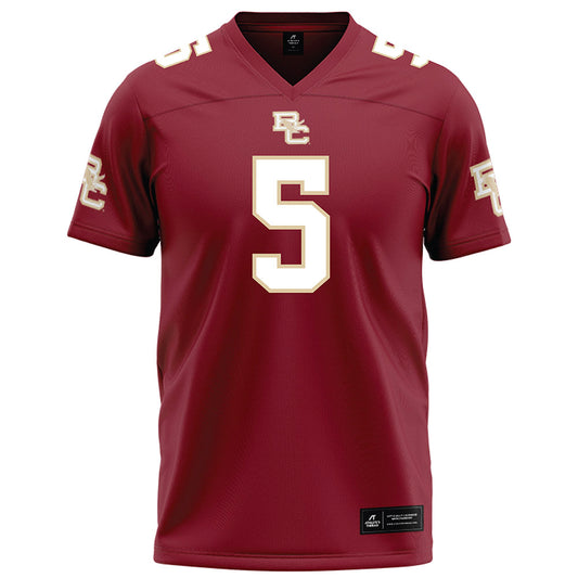 Boston College - NCAA Football : Bryce Steele - Maroon Football Jersey-0