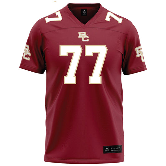 Boston College - NCAA Football : Michael Crounse - Maroon Football Jersey