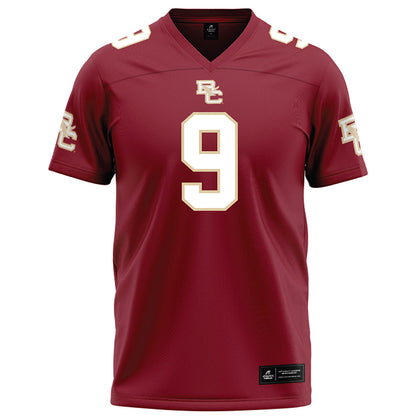 Boston College - NCAA Football : dylan lonergan - Maroon Football Jersey-0
