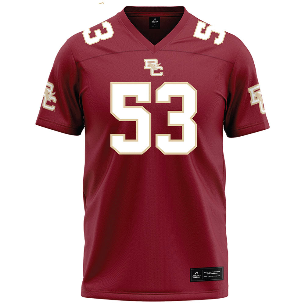 Boston College - NCAA Football : Dwayne Allick - Maroon Football Jersey-0