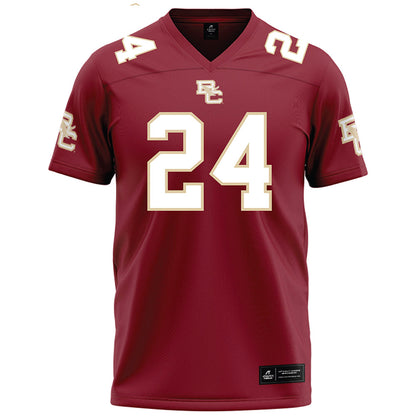 Boston College - NCAA Football : Amari Jackson - Maroon Football Jersey-0
